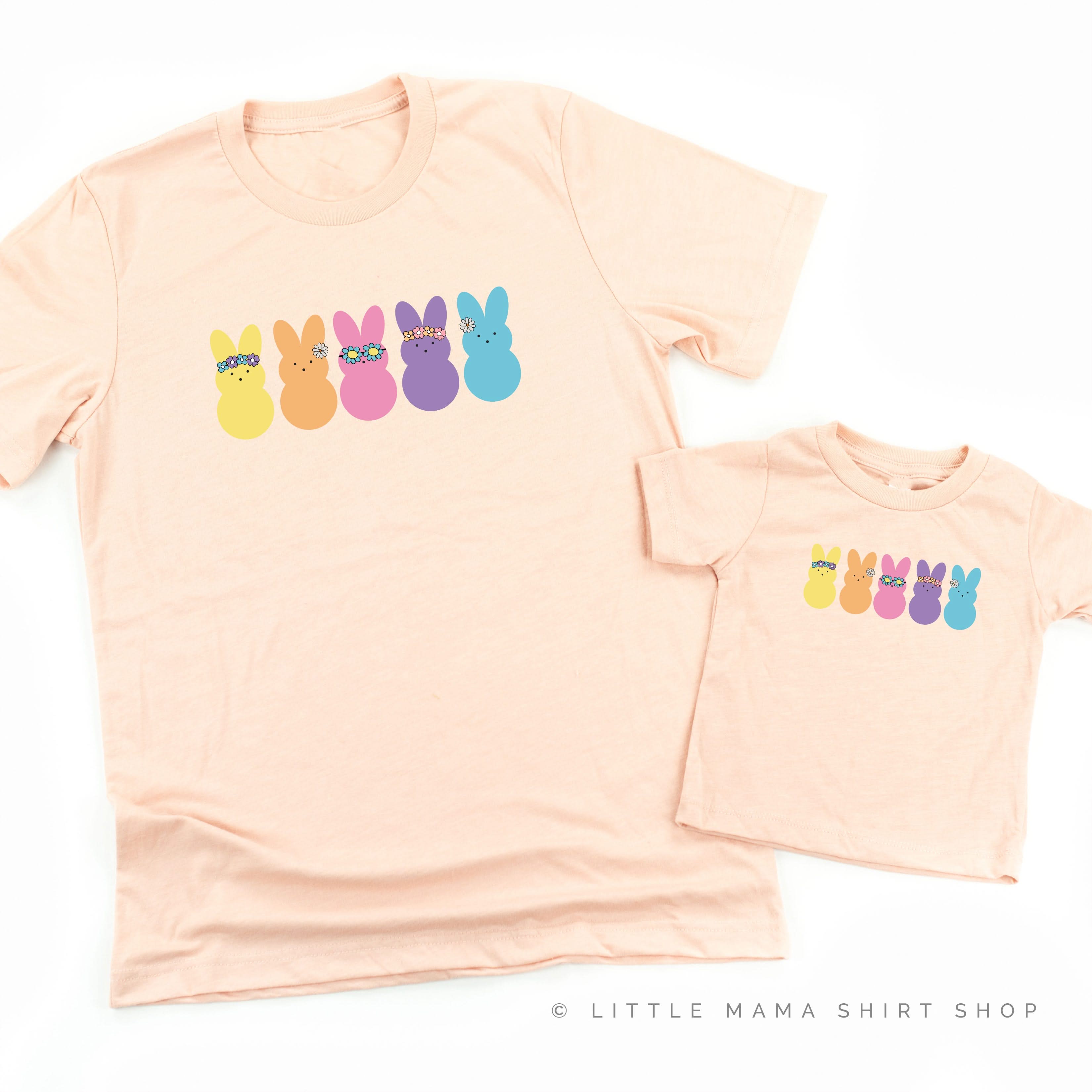 Floral Headband Neon Peeps - Set of 2 Tee Little Mama Shirt Shop