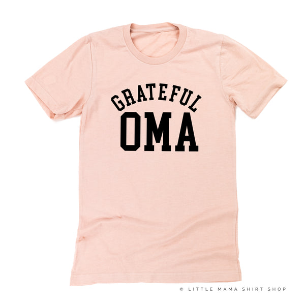 Grateful Oma - (Varsity) - Unisex Tee