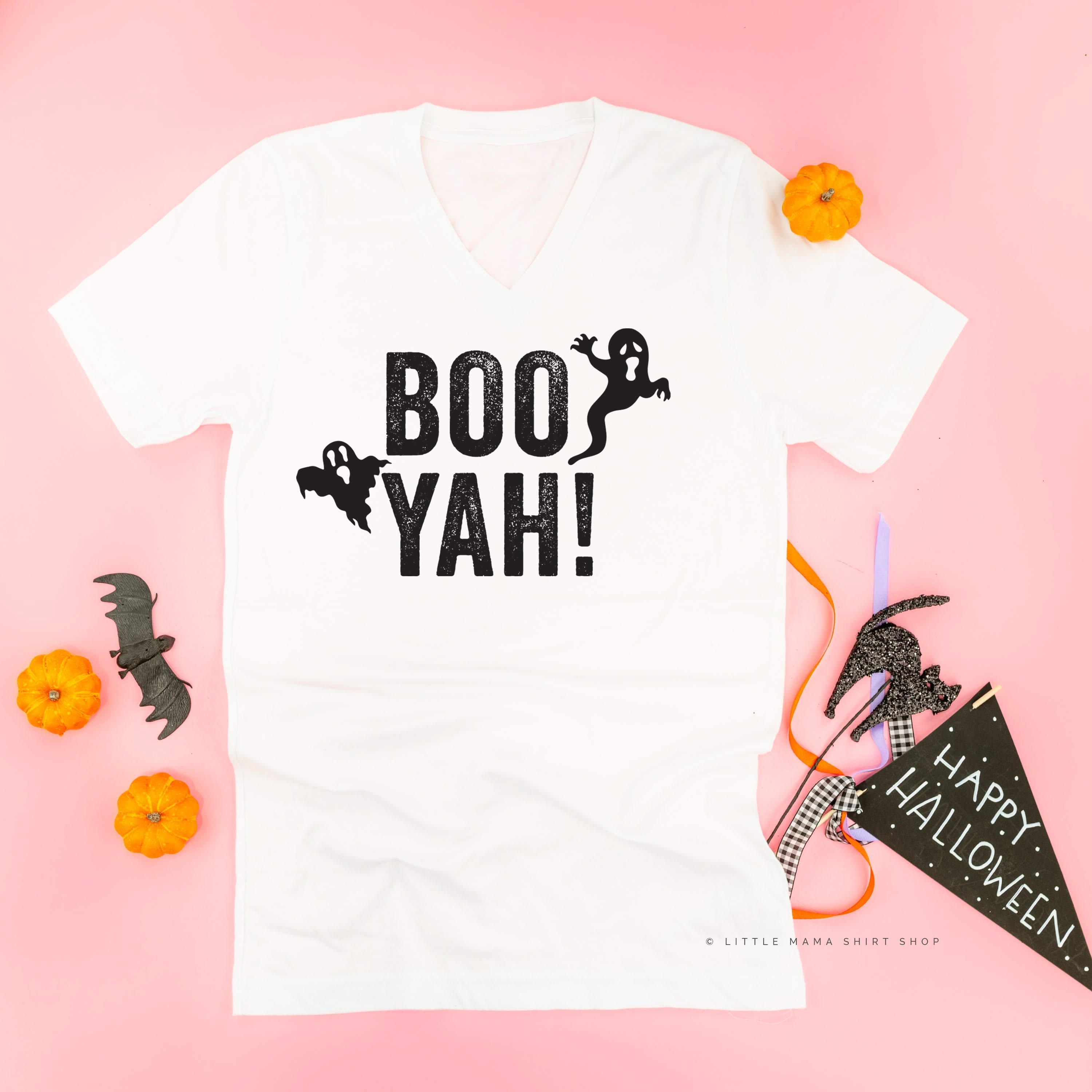 BOO YAH! - Unisex Tee Little Mama Shirt Shop