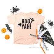 BOO YAH! - Short Sleeve Child Shirt Little Mama Shirt Shop