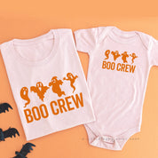 Boo Crew - Set of 2 Unisex Tees Little Mama Shirt Shop