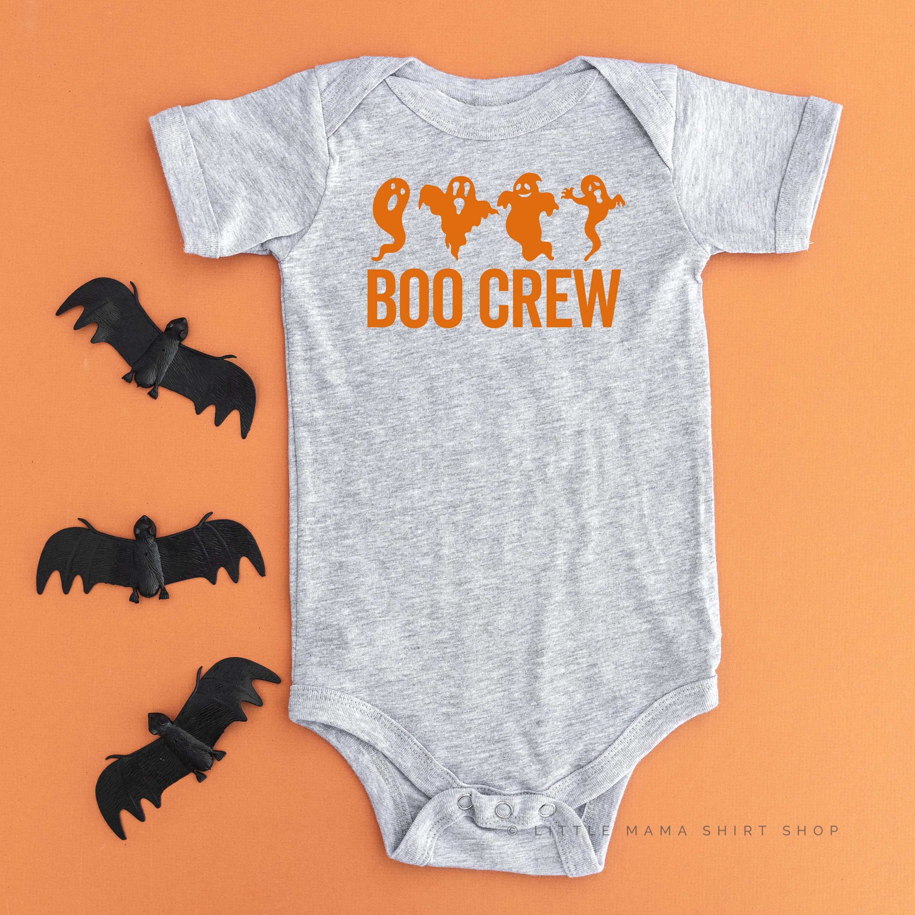 Boo Crew - Short Sleeve Child Shirt Little Mama Shirt Shop
