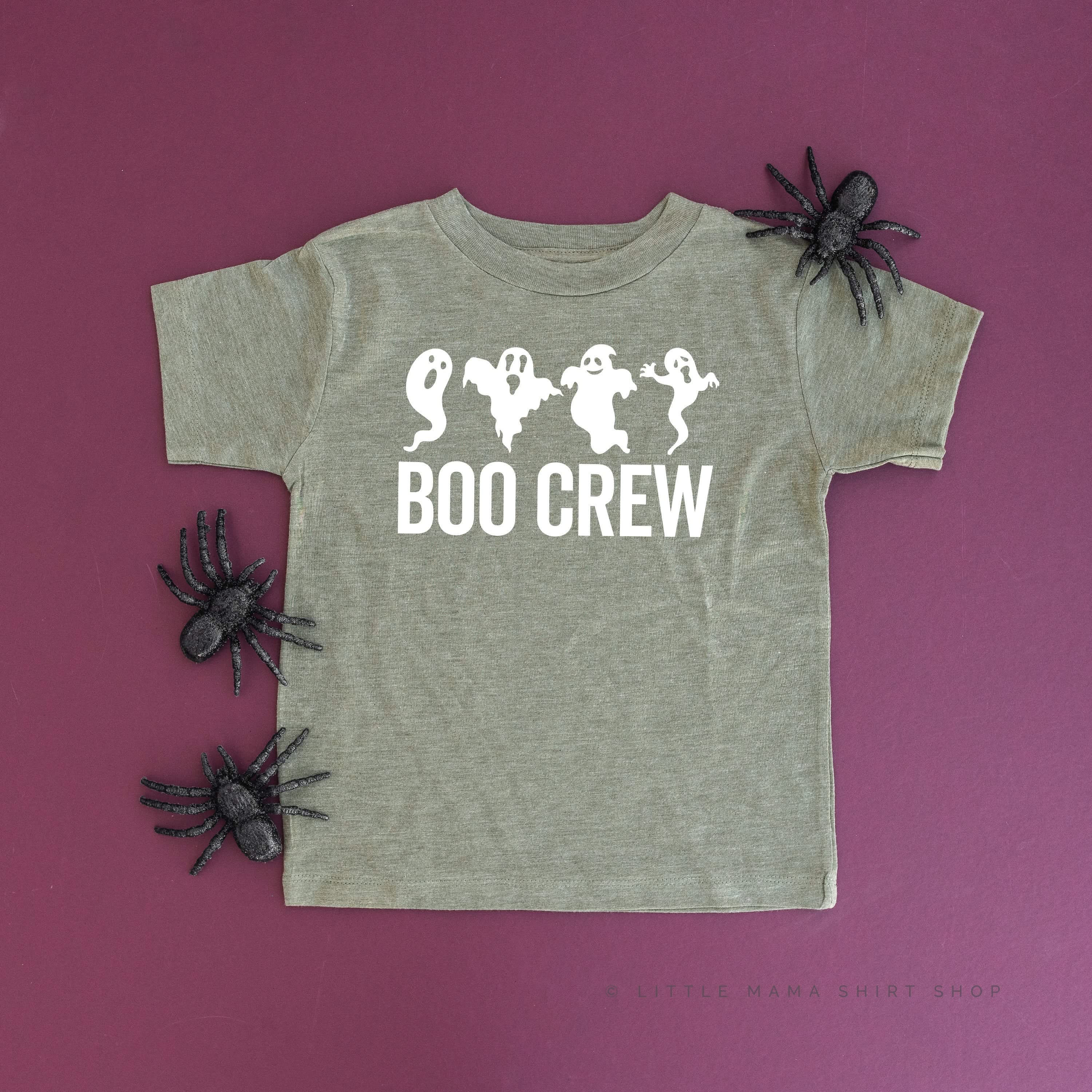 Boo Crew - Short Sleeve Child Shirt Little Mama Shirt Shop