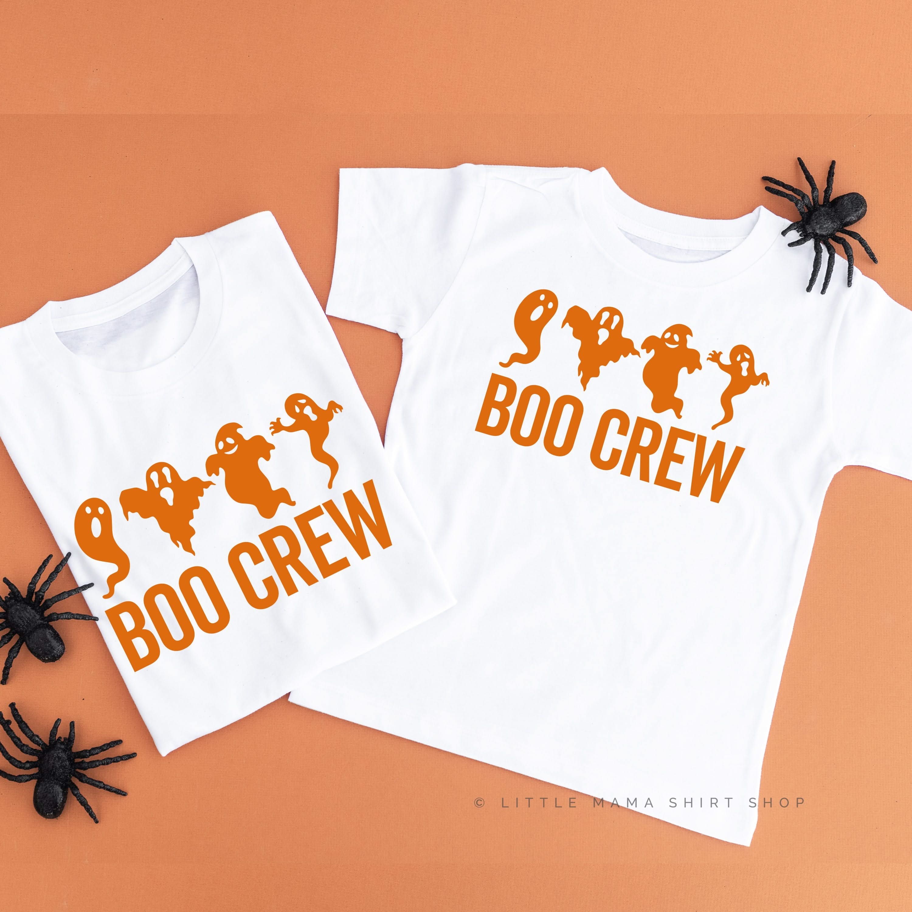 Boo Crew - Set of 2 Unisex Tees Little Mama Shirt Shop