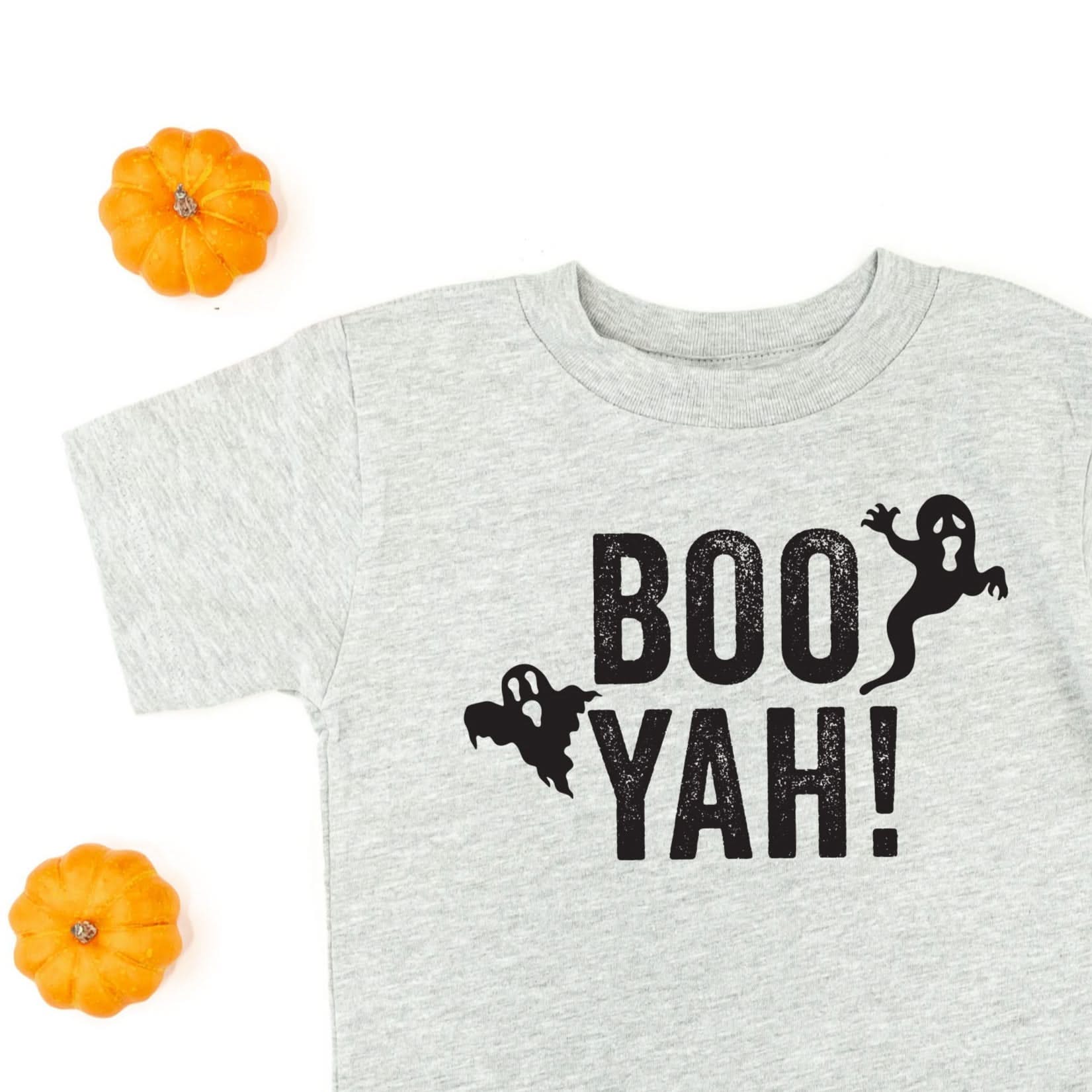 BOO YAH! - Short Sleeve Child Shirt Little Mama Shirt Shop