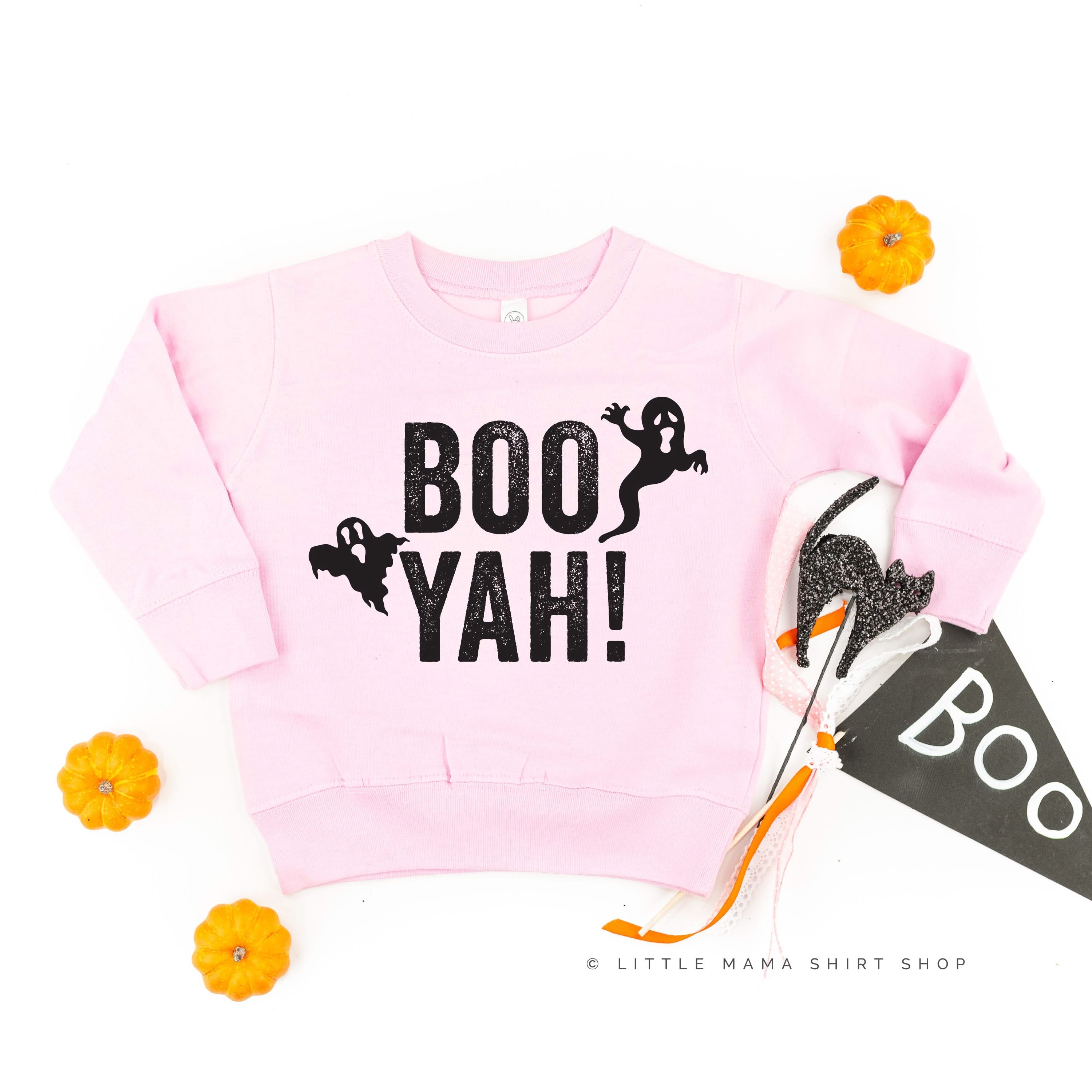 BOO YAH! - Child Sweater Little Mama Shirt Shop