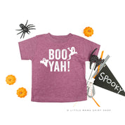 BOO YAH! - Short Sleeve Child Shirt Little Mama Shirt Shop