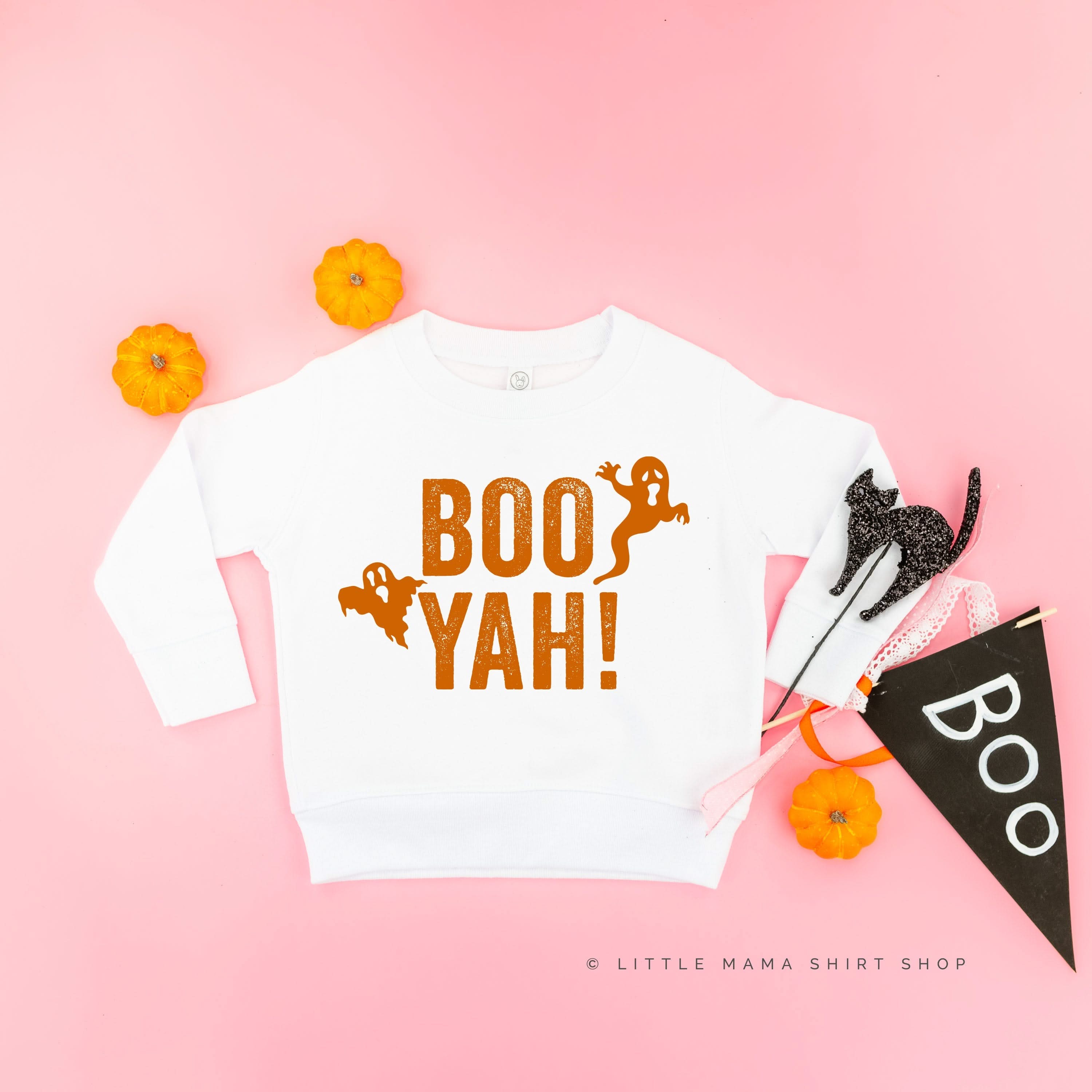 BOO YAH! - Child Sweater Little Mama Shirt Shop