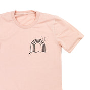 RAINBOW POCKET - THESE ARE THE GOOD OLD DAYS - Unisex Tee Little Mama Shirt Shop