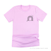 RAINBOW POCKET - THESE ARE THE GOOD OLD DAYS - Unisex Tee Little Mama Shirt Shop