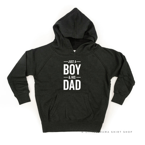 Just a Boy and His Dad - Child Hoodie