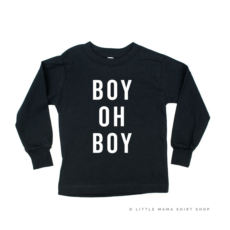 BOY OH BOY - Long Sleeve Child Shirt