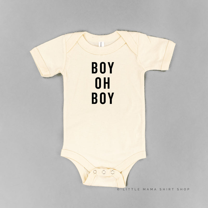 BOY OH BOY - Short Sleeve Child Shirt