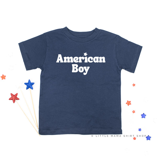 AMERICAN BOY - GROOVY - Short Sleeve Child Shirt