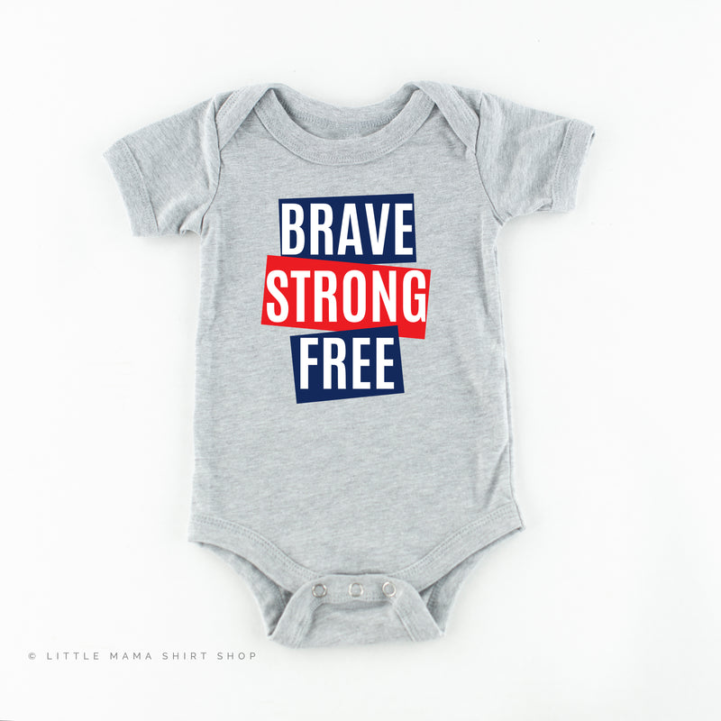 BRAVE STRONG FREE - Child Shirt