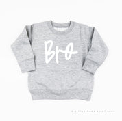 Bro - Cursive - Child Sweater Little Mama Shirt Shop