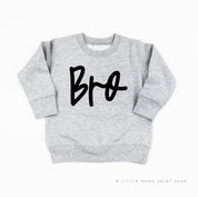 Bro - Cursive - Child Sweater Little Mama Shirt Shop