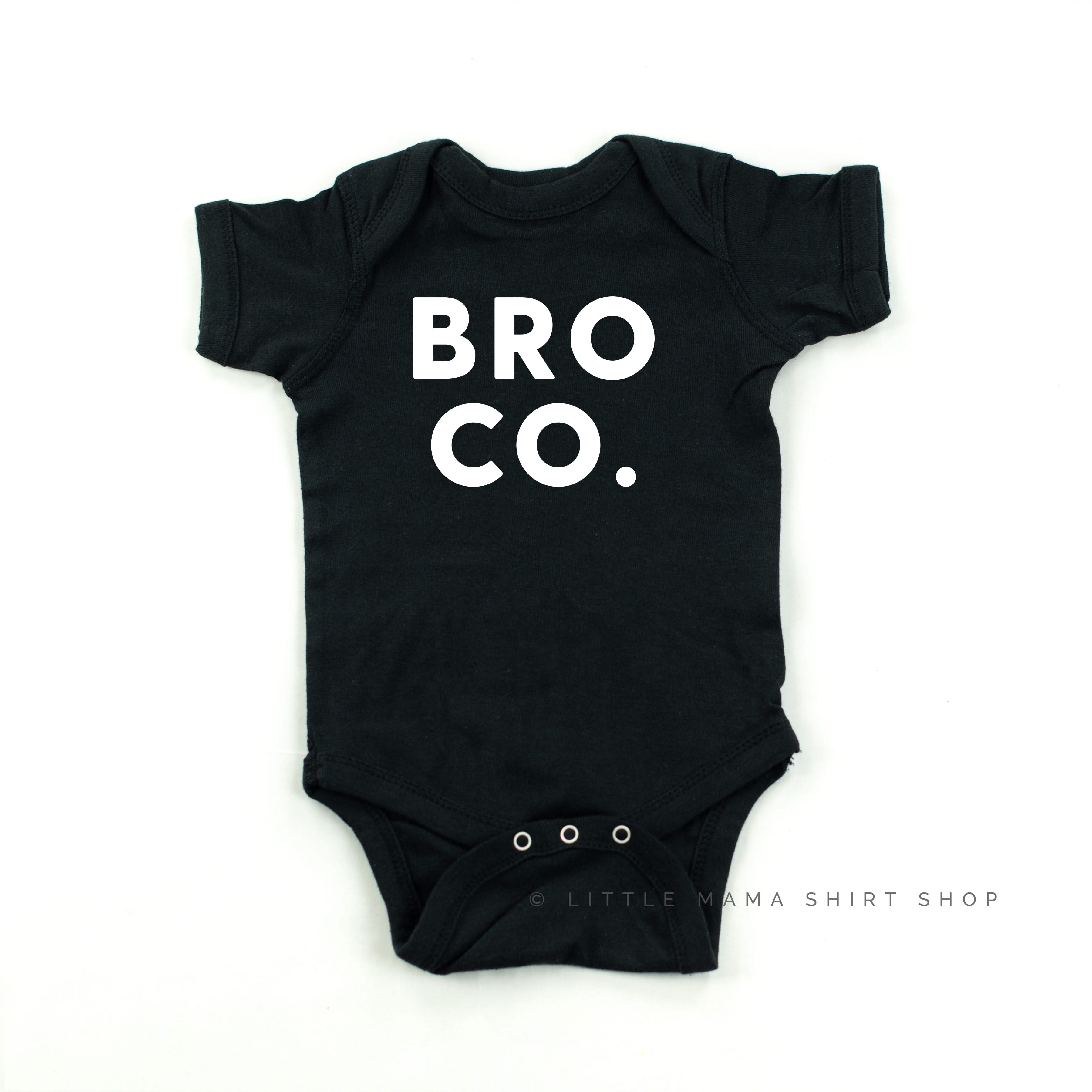 Mom of the Bro Co + Bro Co | Set of 2 Shirts Little Mama Shirt Shop