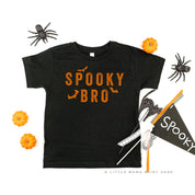 SPOOKY BRO - Short Sleeve Child Shirt Little Mama Shirt Shop