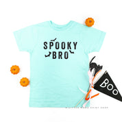 SPOOKY BRO - Short Sleeve Child Shirt Little Mama Shirt Shop