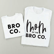 Mom of the Bro Co + Bro Co | Set of 2 Shirts Little Mama Shirt Shop