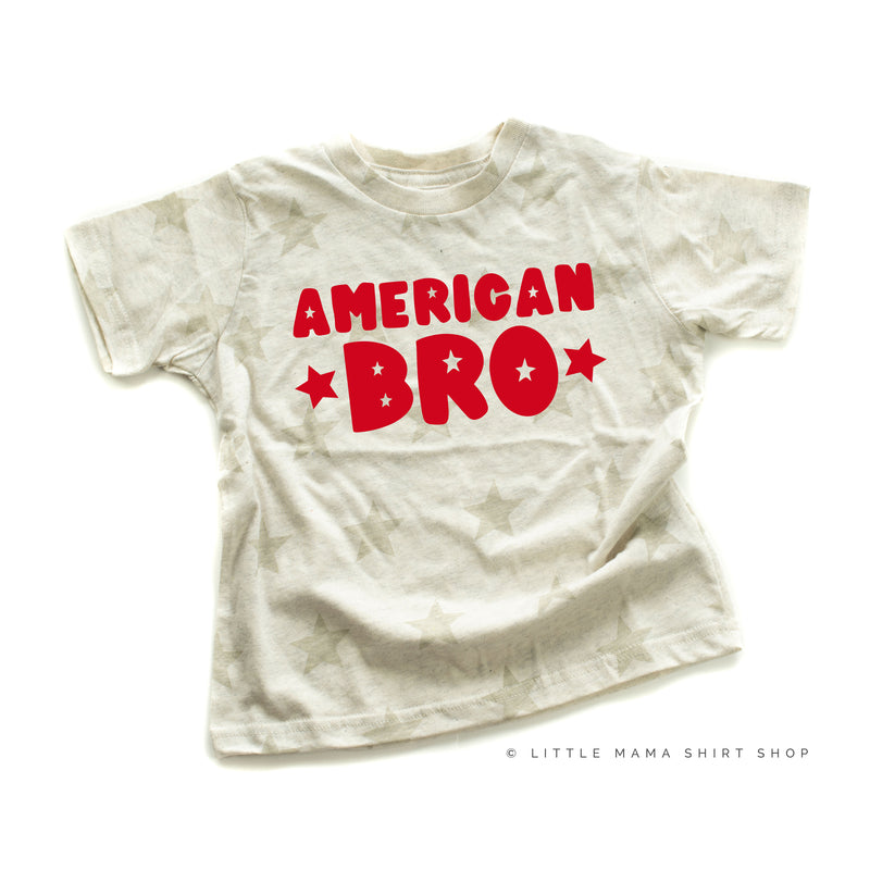 AMERICAN BRO - Short Sleeve STAR Child Shirt