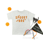 SPOOKY BRO - Short Sleeve Child Shirt Little Mama Shirt Shop