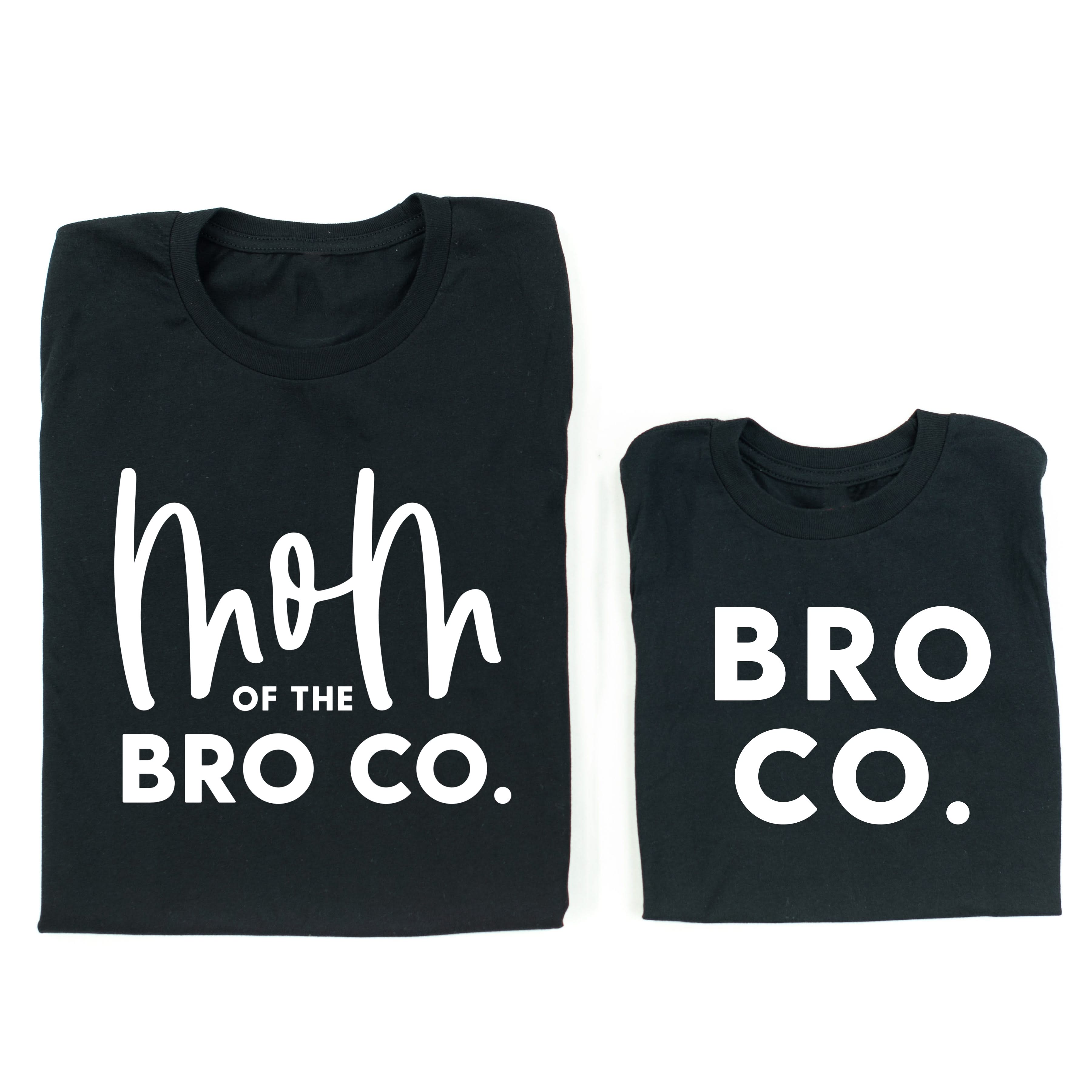 Mom of the Bro Co + Bro Co | Set of 2 Shirts Little Mama Shirt Shop