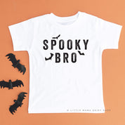 SPOOKY BRO - Short Sleeve Child Shirt Little Mama Shirt Shop