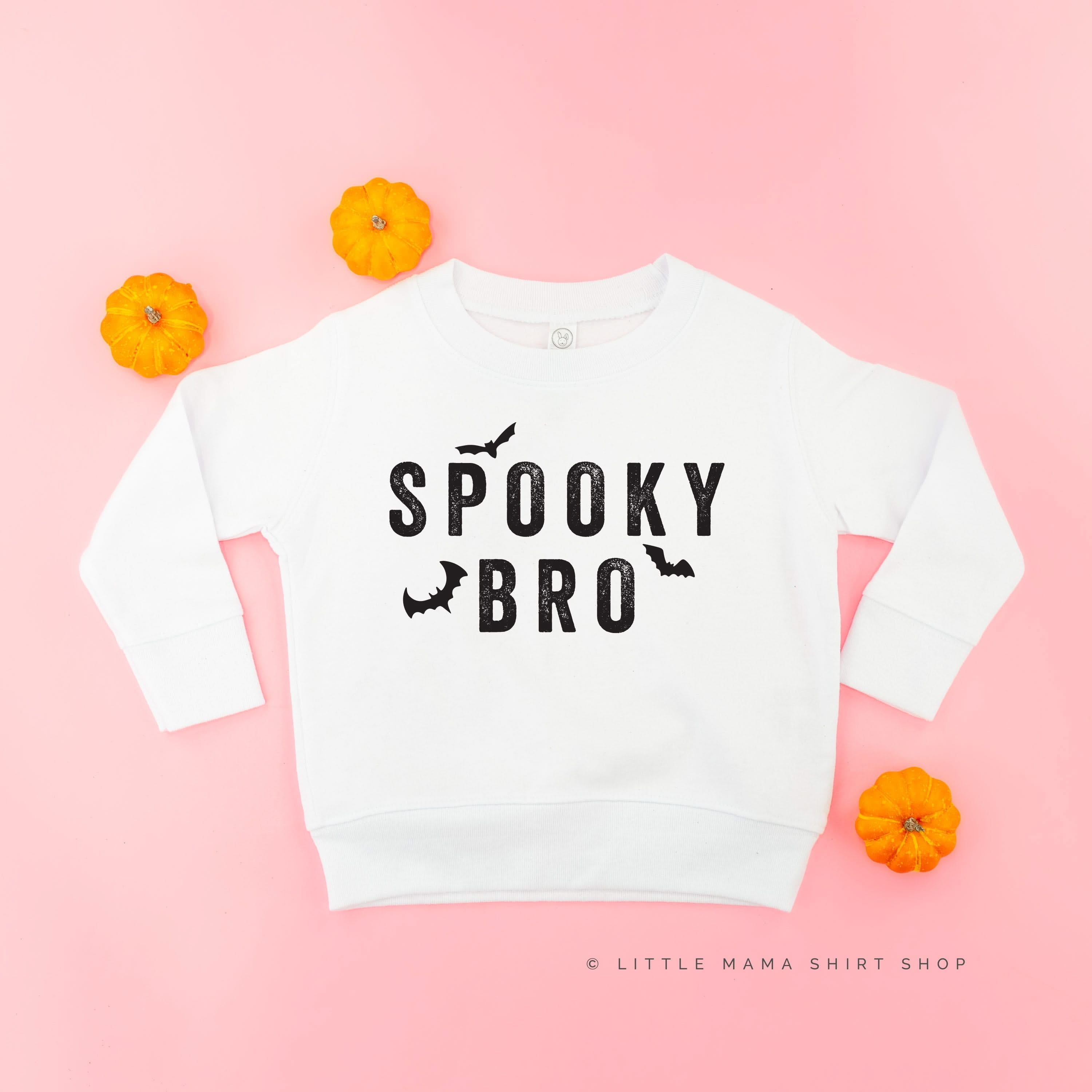 SPOOKY BRO - Child Sweater Little Mama Shirt Shop