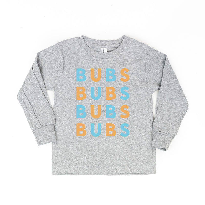 BUBS x4 - PASTEL DESIGN - Long Sleeve Child Shirt