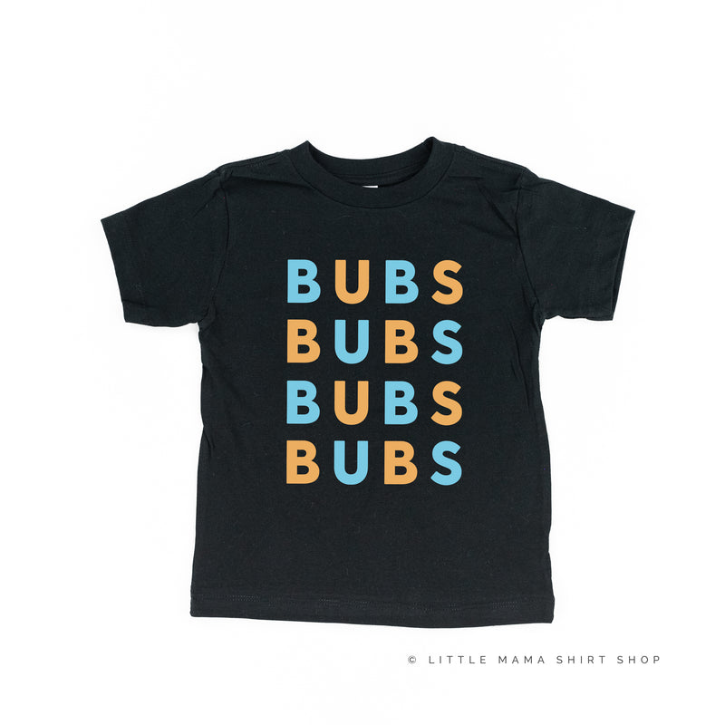 BUBS x4 - PASTEL DESIGN - Short Sleeve Child Shirt