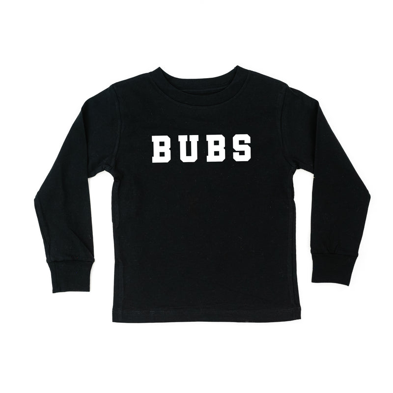 BUBS - Varsity - Long Sleeve Child Shirt
