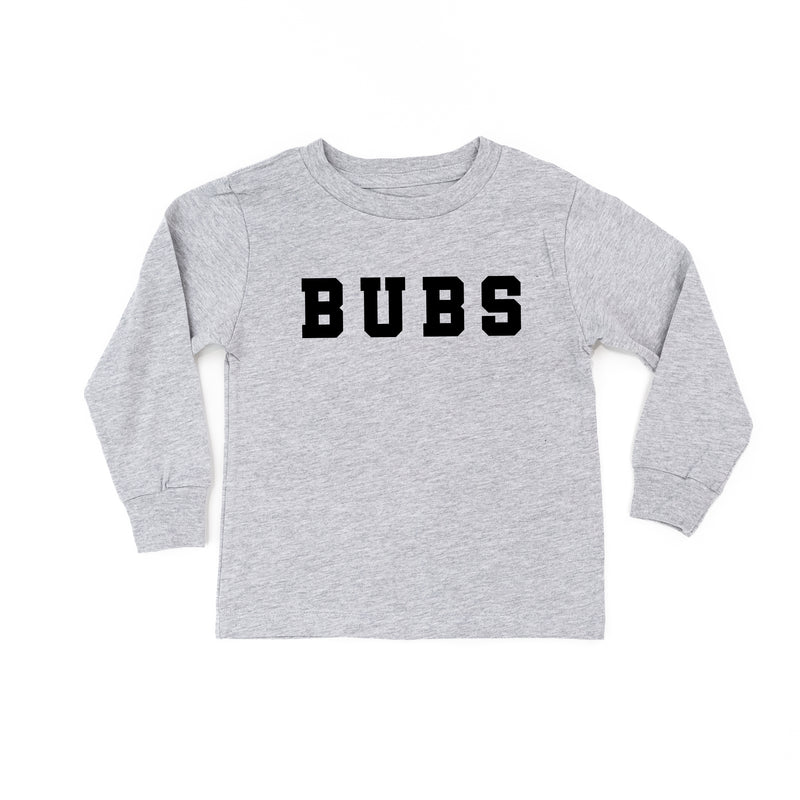 BUBS - Varsity - Long Sleeve Child Shirt