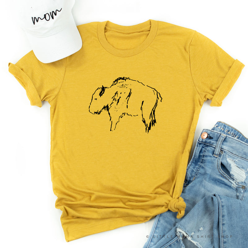 BUFFALO - Full Design - Unisex Tee