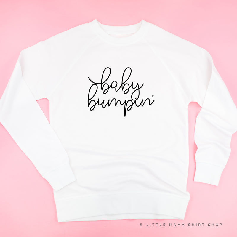 Baby Bumpin' - Lightweight Pullover Sweater