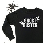 Who Ya Gonna Call? (On Back) - Ghost Buster (On Front) - Long Sleeve Child Shirt Little Mama Shirt Shop