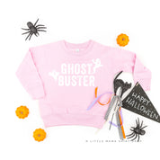 Who Ya Gonna Call? (On Back) - Ghost Buster (On Front) - Child Sweater Little Mama Shirt Shop