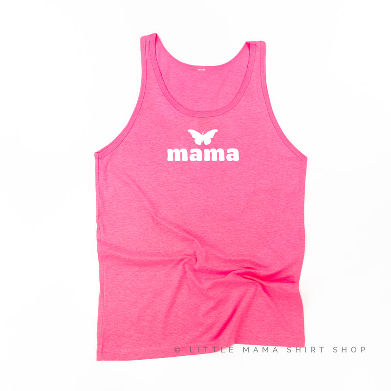 MAMA - Centered Butterfly - Unisex Jersey Tank