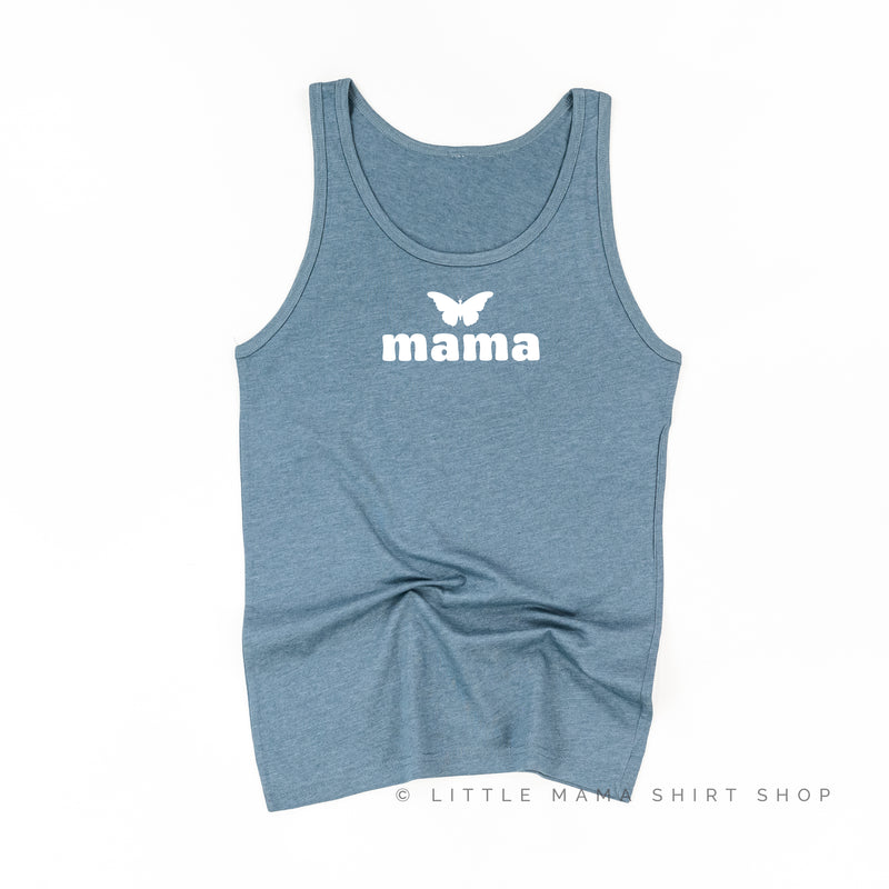 MAMA - Centered Butterfly - Unisex Jersey Tank