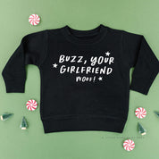 Buzz, Your Girlfriend Woof! - Child Sweater Little Mama Shirt Shop