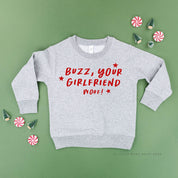 Buzz, Your Girlfriend Woof! - Child Sweater Little Mama Shirt Shop