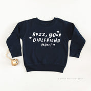 Buzz, Your Girlfriend Woof! - Child Sweater Little Mama Shirt Shop