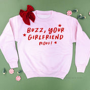 Buzz, Your Girlfriend Woof! - Child Sweater Little Mama Shirt Shop