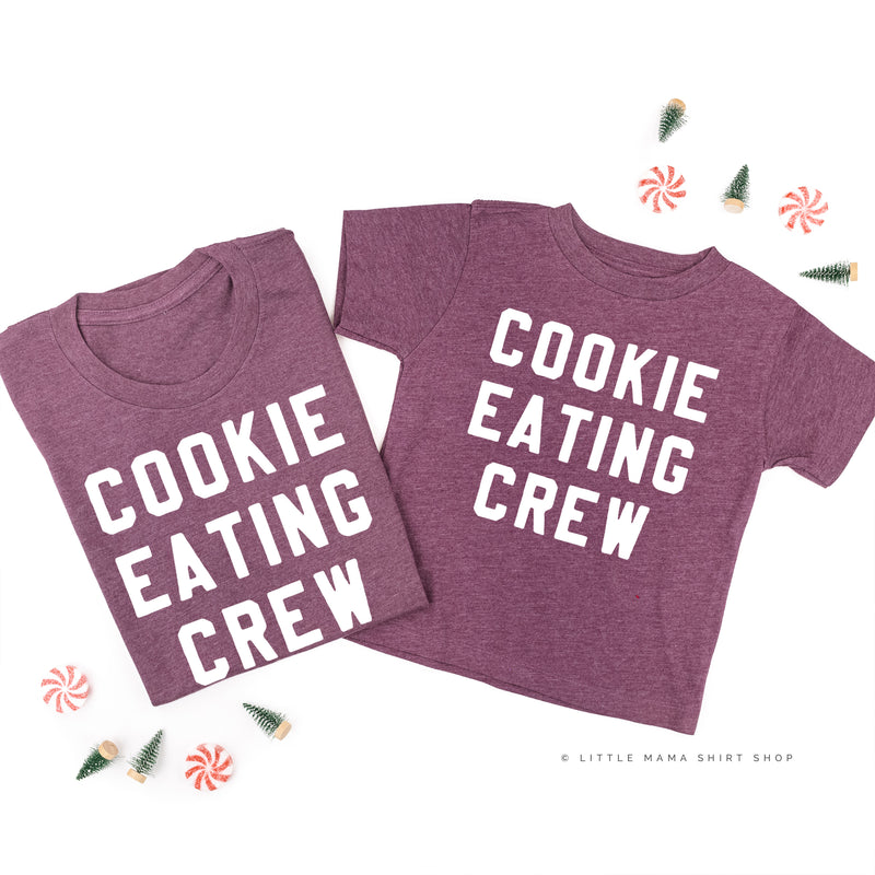 Cookie Eating Crew - Block Font - Set of 2 Unisex Tees