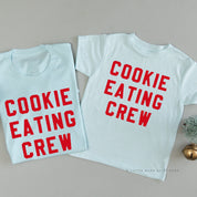 Cookie Eating Crew - Block Font - Set of 2 Unisex Tees Little Mama Shirt Shop
