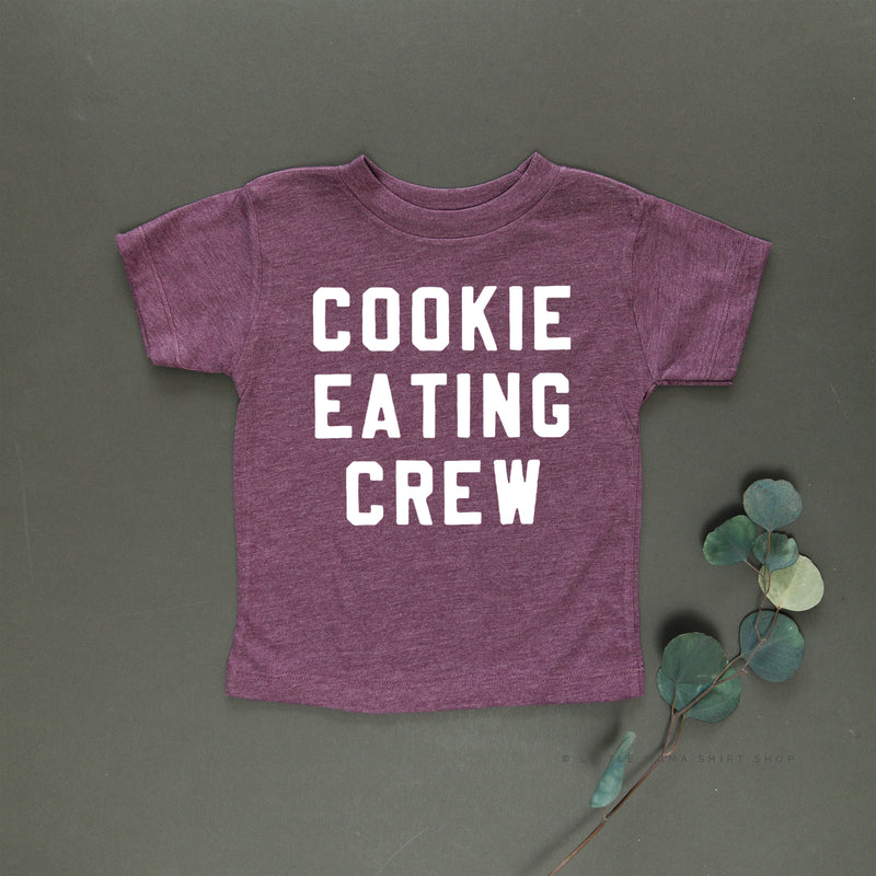 Cookie Eating Crew - Block Font - Child Tee