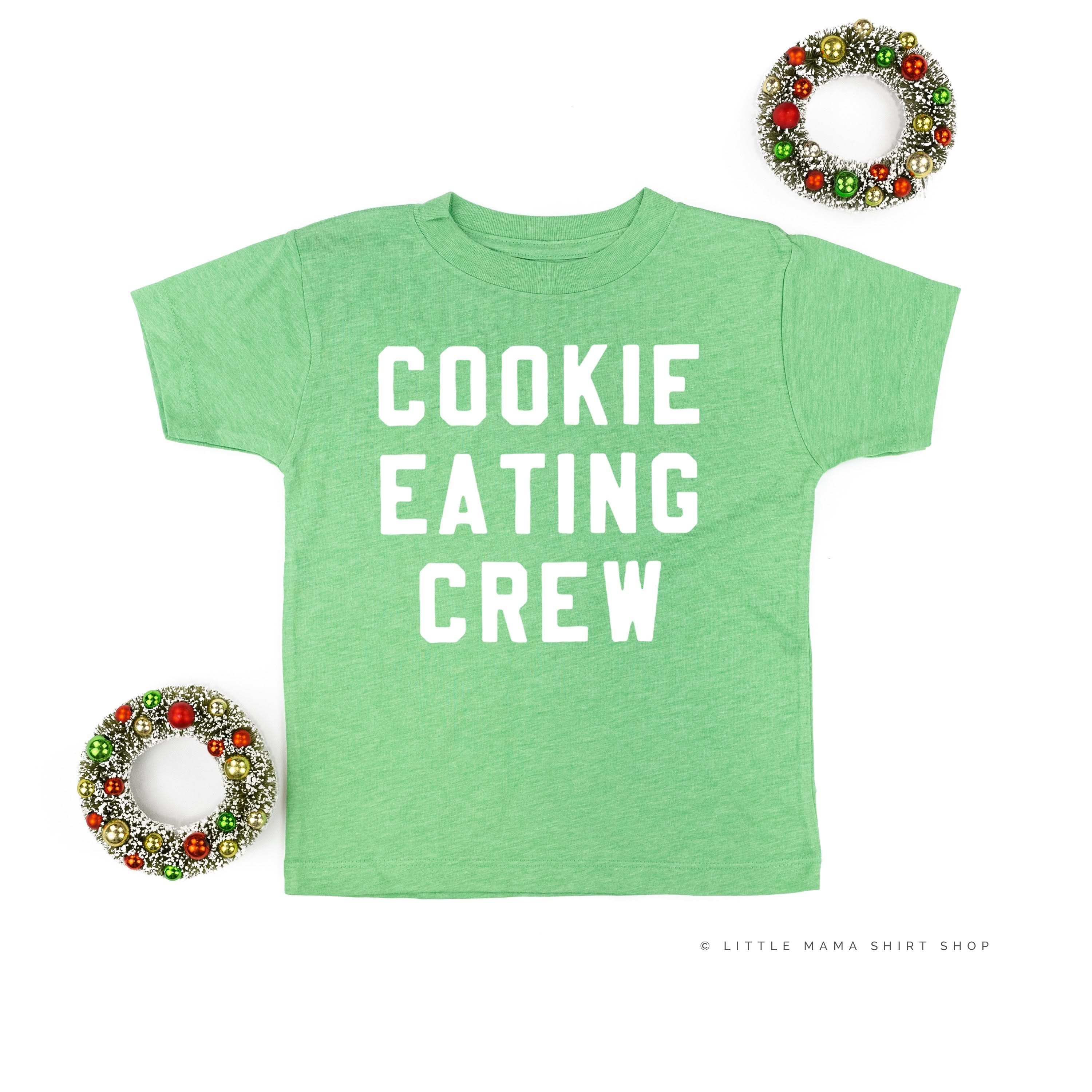 Cookie Eating Crew - Block Font - Child Tee Little Mama Shirt Shop