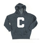 VARSITY INITIALS - Child Hoodie Little Mama Shirt Shop LLC
