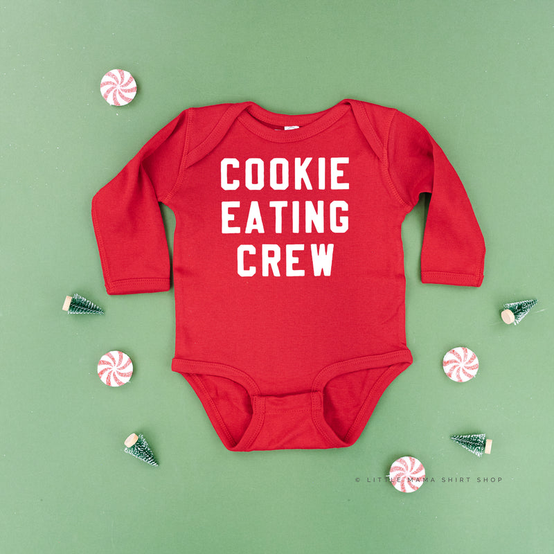 Cookie Eating Crew - Block Font - Child LONG SLEEVE Tee